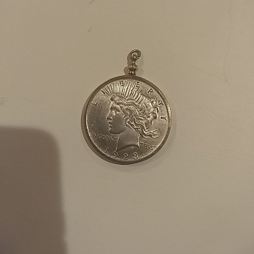 1923 Peace Dollar Pendent
